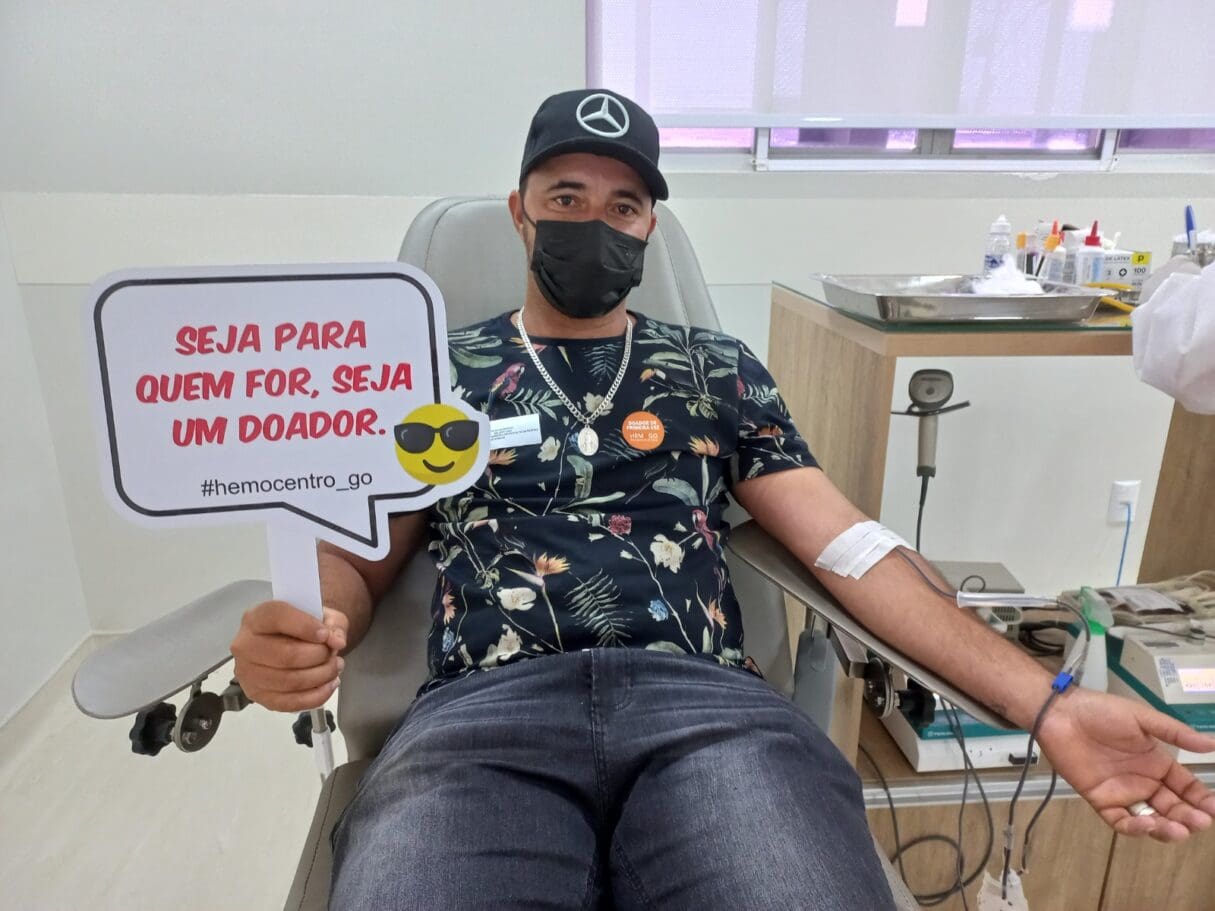 Governo de Goiás promove doação de sangue solidária para o Festival Deu Praia