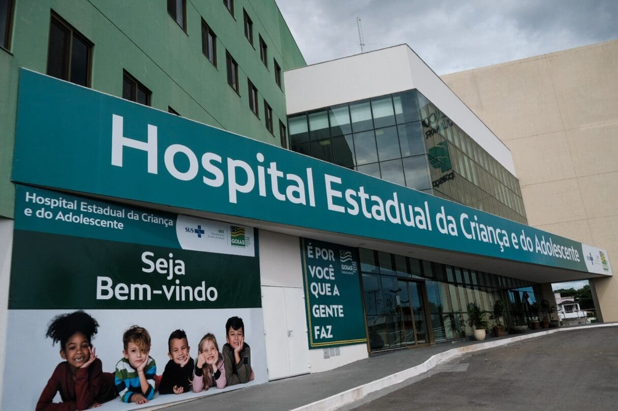 Fachada do Hecad - hospital oferece atendimento com foco na obesidade infantil