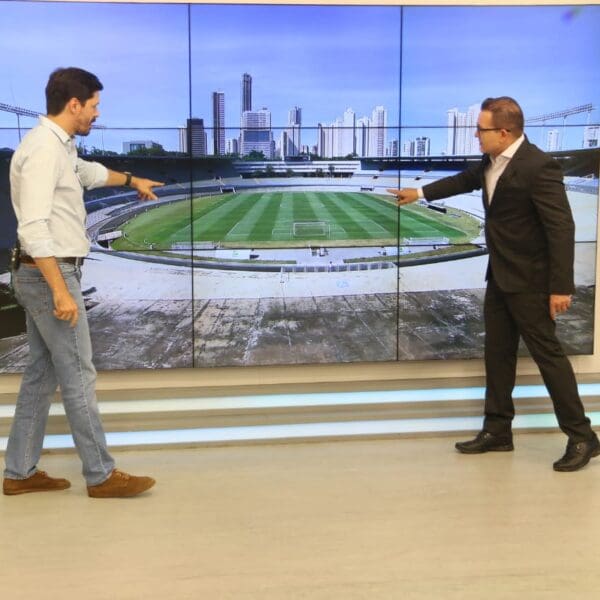 Daniel Vilela fala sobre estádio Serra Dourada na TV Record