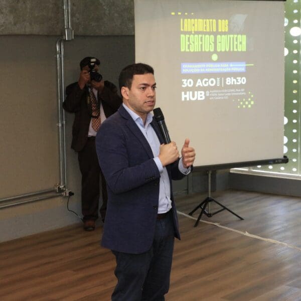 Evento de lançamento do GovTech