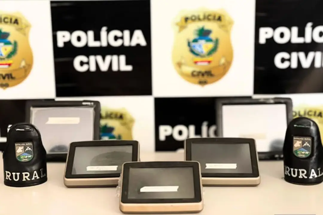 PC e Batalhão Rural recuperam monitores de GPS avaliados em R$ 350 mil