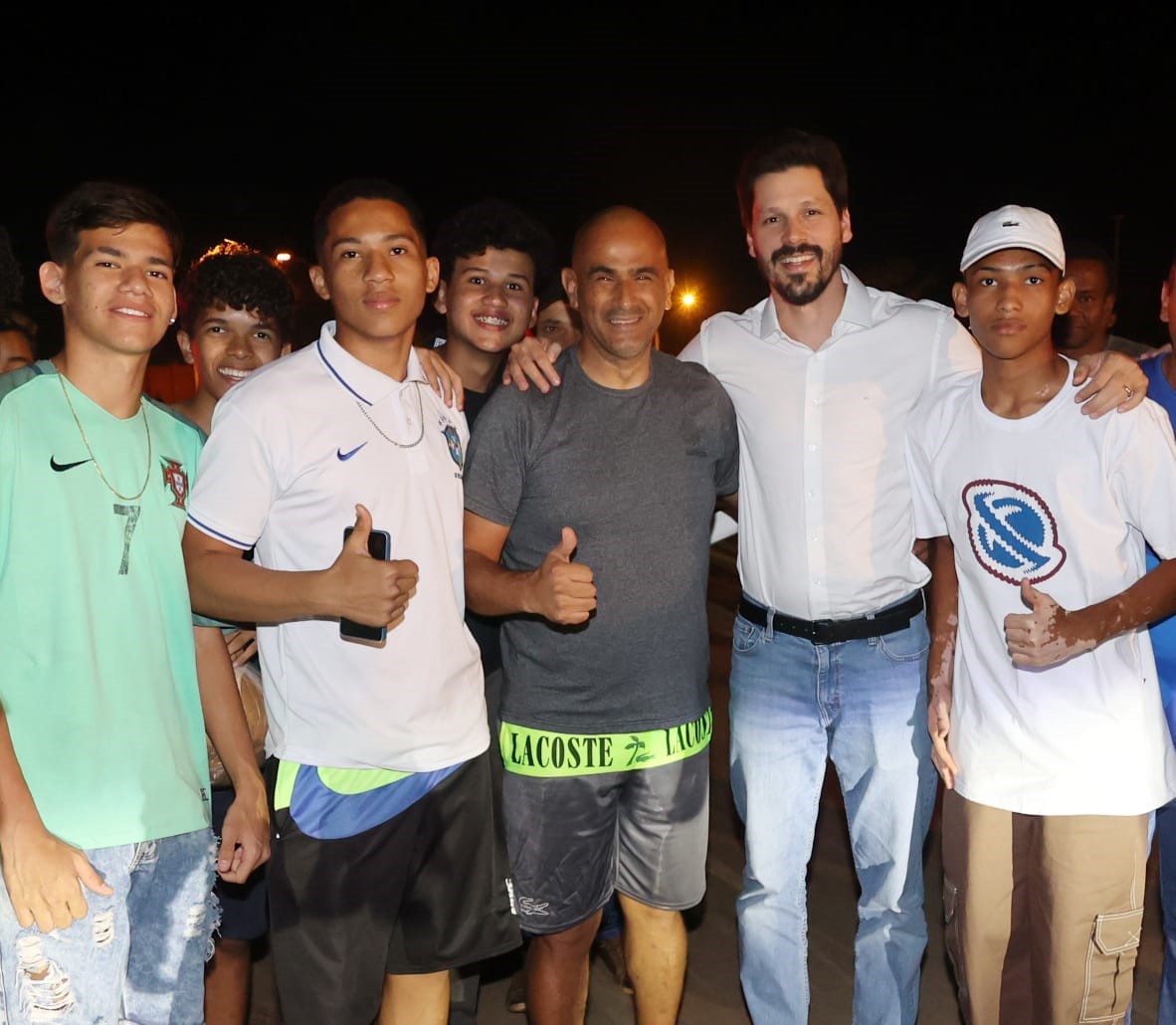 Vice participa do lançamento da Taça das Favelas 2023