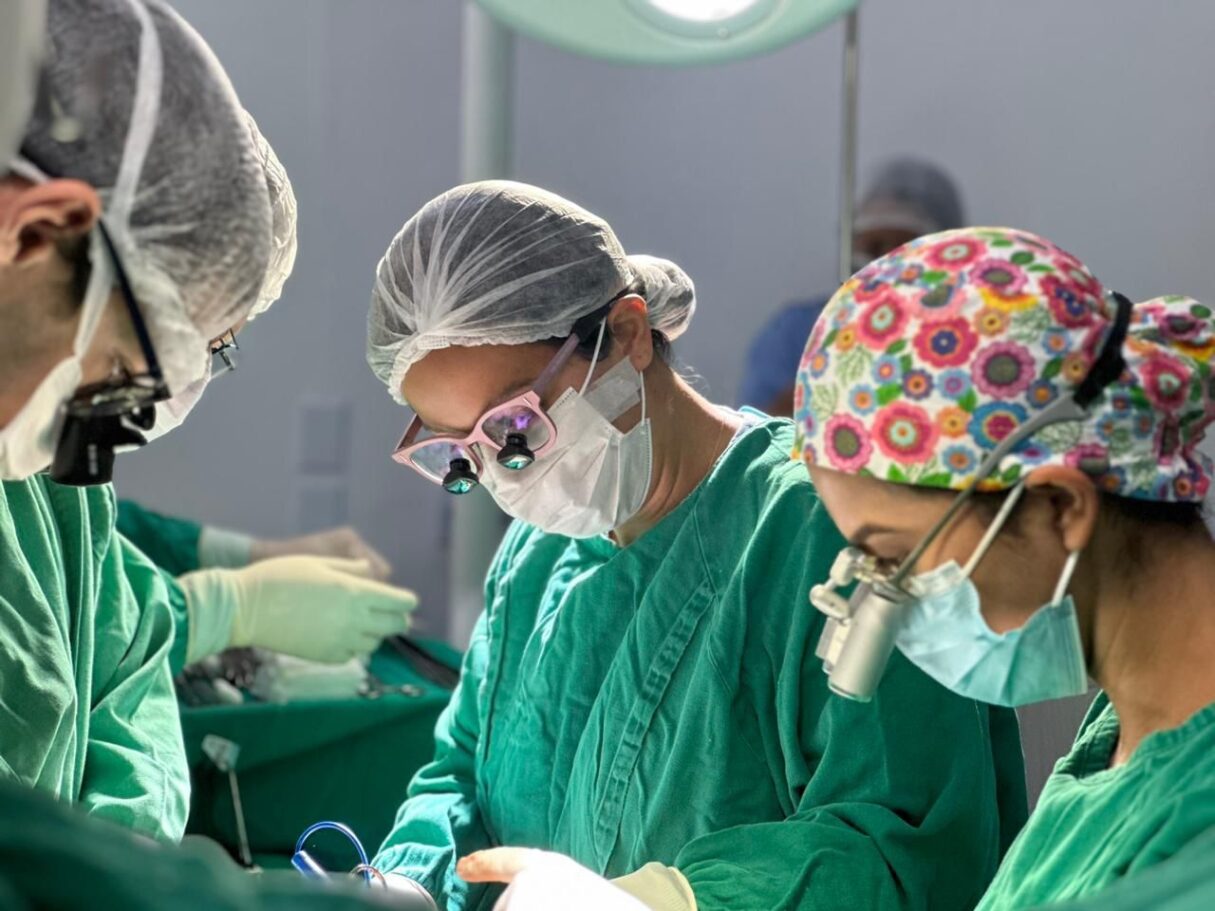 Cirurgia de captação de órgãos no Hospital de Formosa