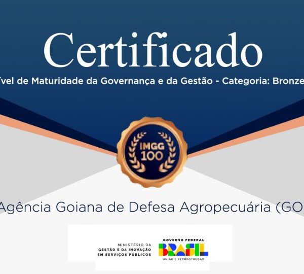 Ministério da Economia premia Agrodefesa pela maturidade de gestão e governança