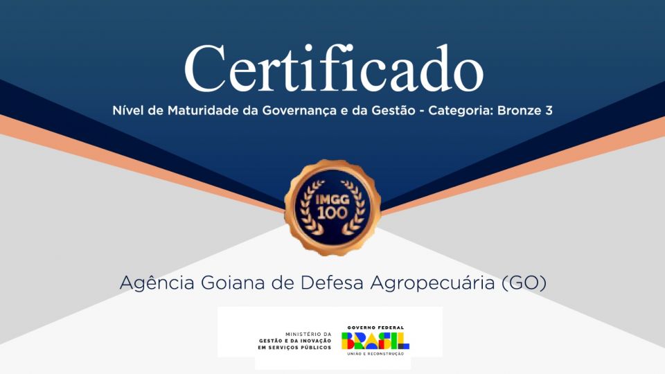Ministério da Economia premia Agrodefesa pela maturidade de gestão e governança