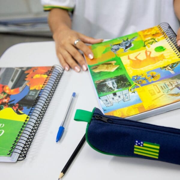 Goiás atualiza material escolar da rede estadual de Ensino