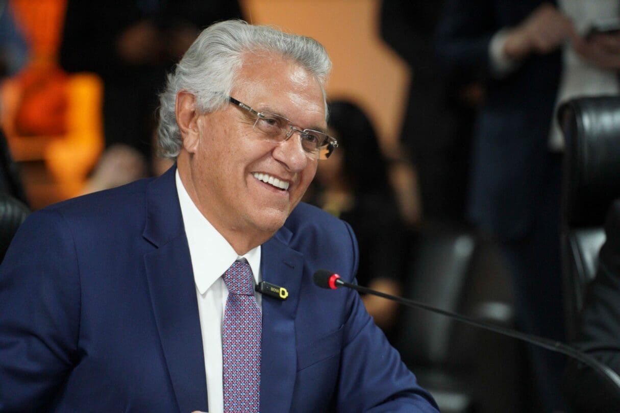 Governador Ronaldo Caiado apresenta índices criminais de 2023