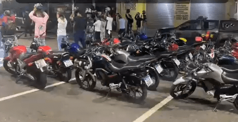 PM apreende 47 motos durante “rolezinhos”