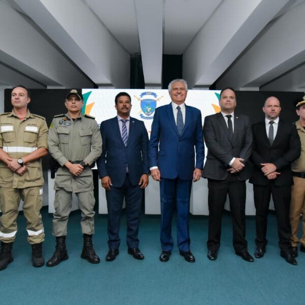 Participantes do evento de apresentação de dados da segurança_Goiás registra quedo do número de homicídios