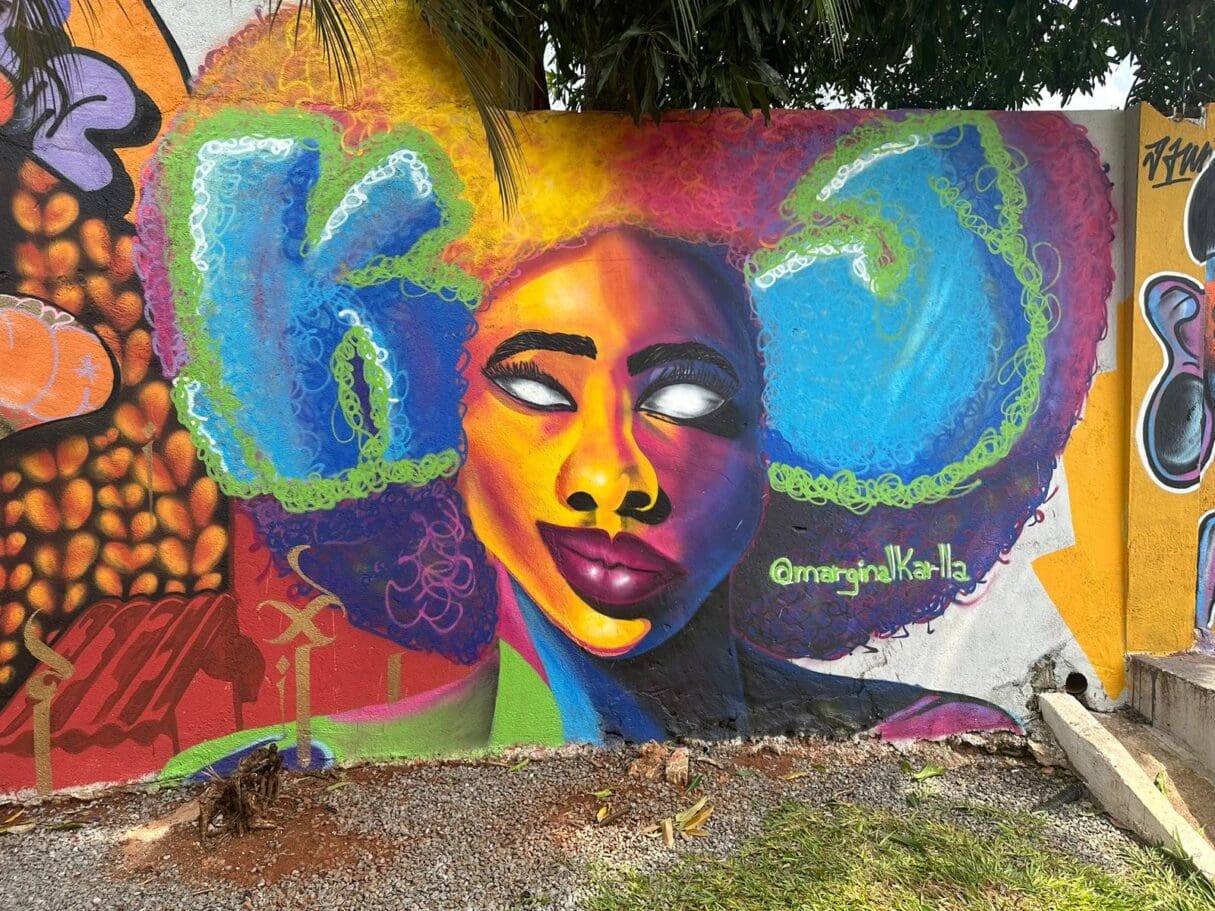 Grafites transformam o visual do Centro Cultural Martim Cererê