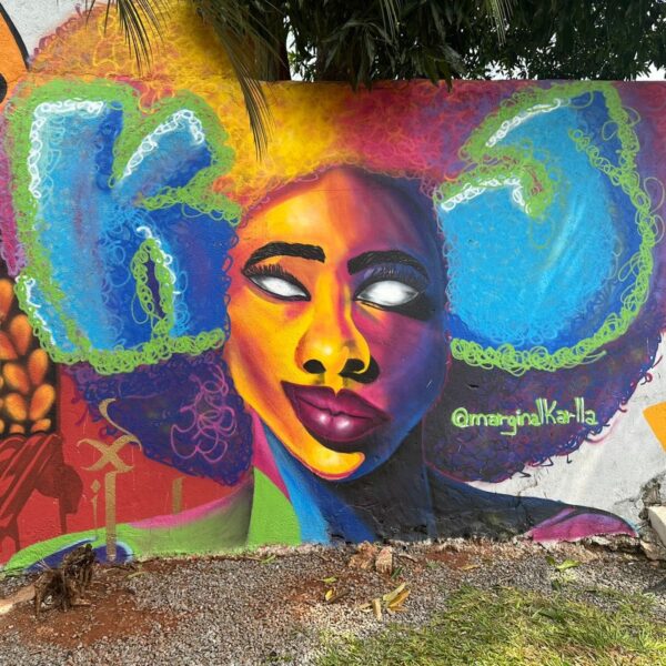 Grafites transformam o visual do Centro Cultural Martim Cererê