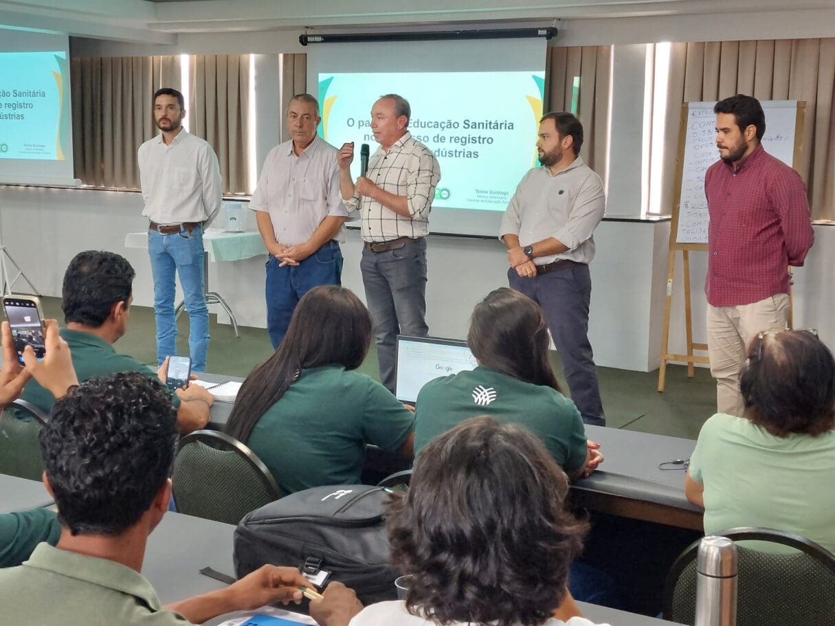 Capacitação de técnicos de campo