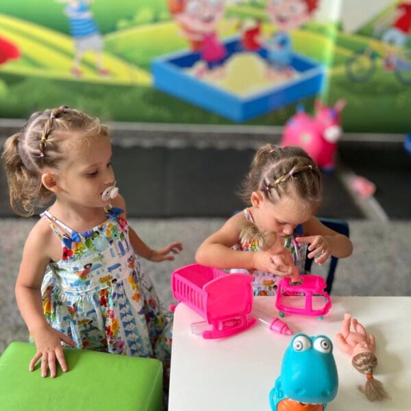 gêmeas Valentina e Heloá