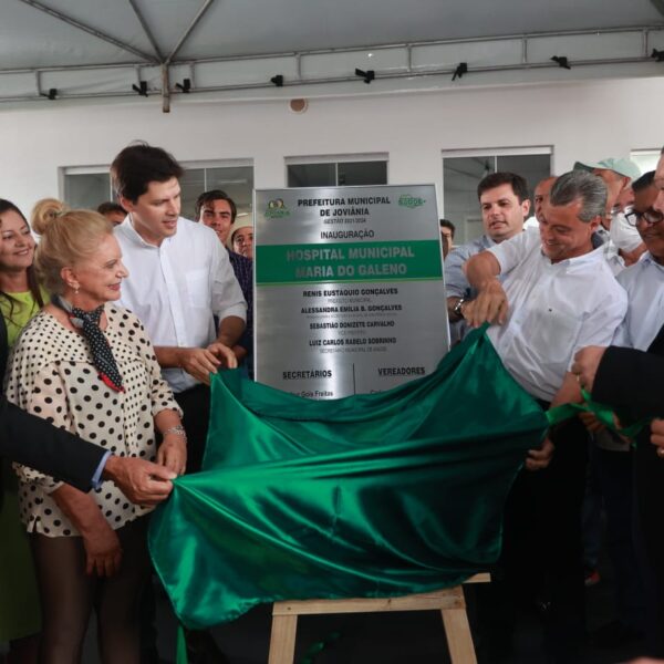 Daniel Vilela inaugura Hospital Municipal de Joviânia