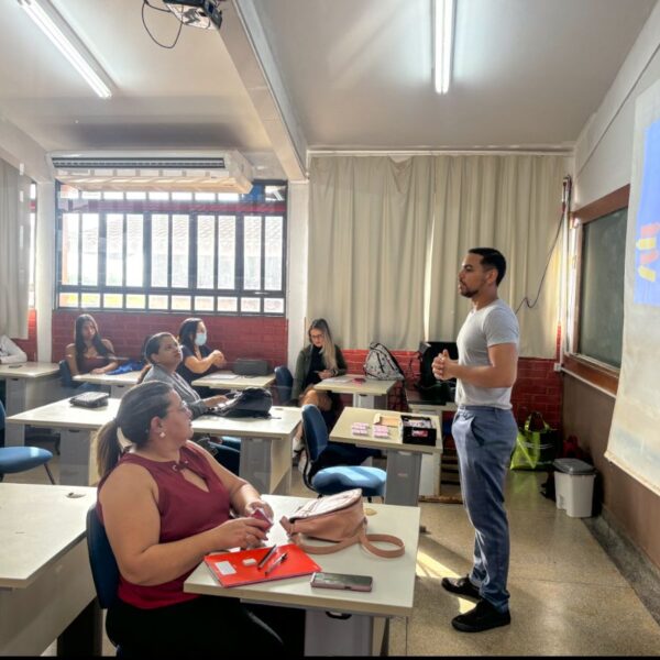 Sala de aula do curso de guias em Formosa_Retomada