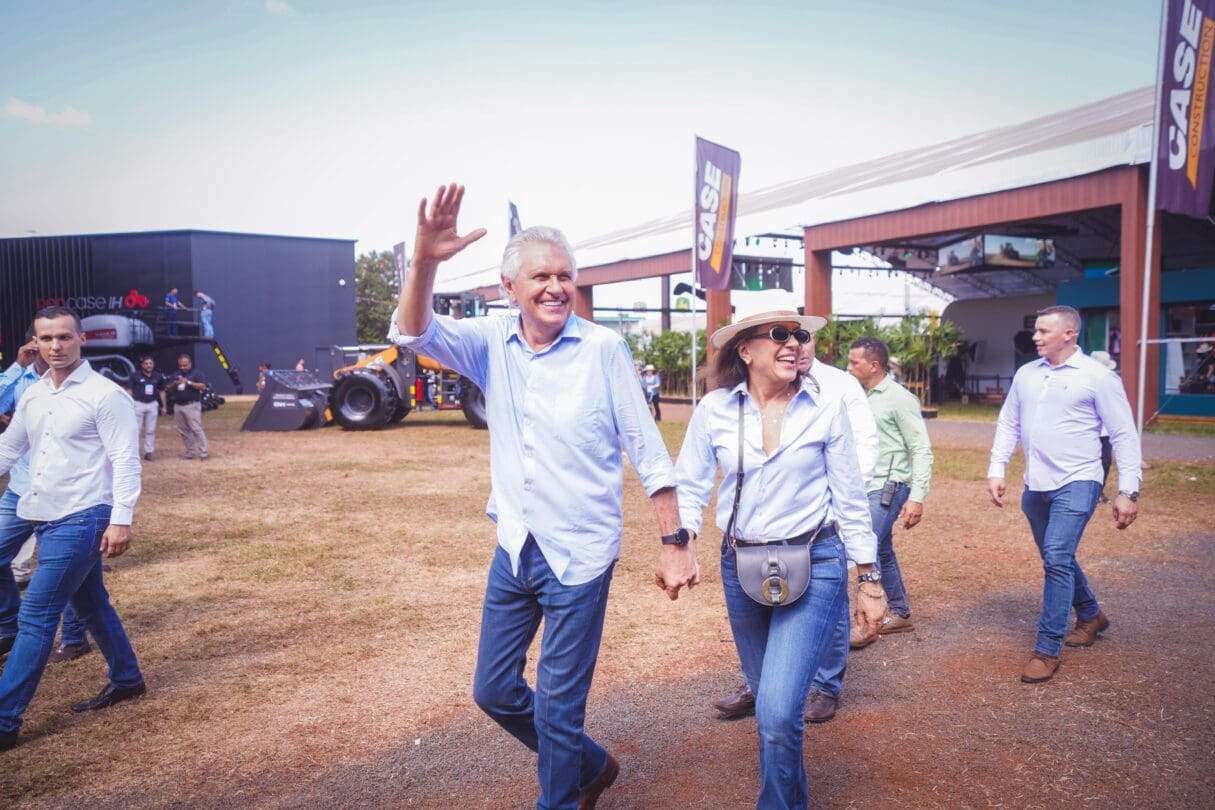 Na Agrishow, Caiado defende investimento em tecnologia para o campo