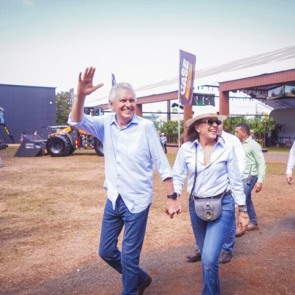 Na Agrishow, Caiado defende investimento em tecnologia para o campo