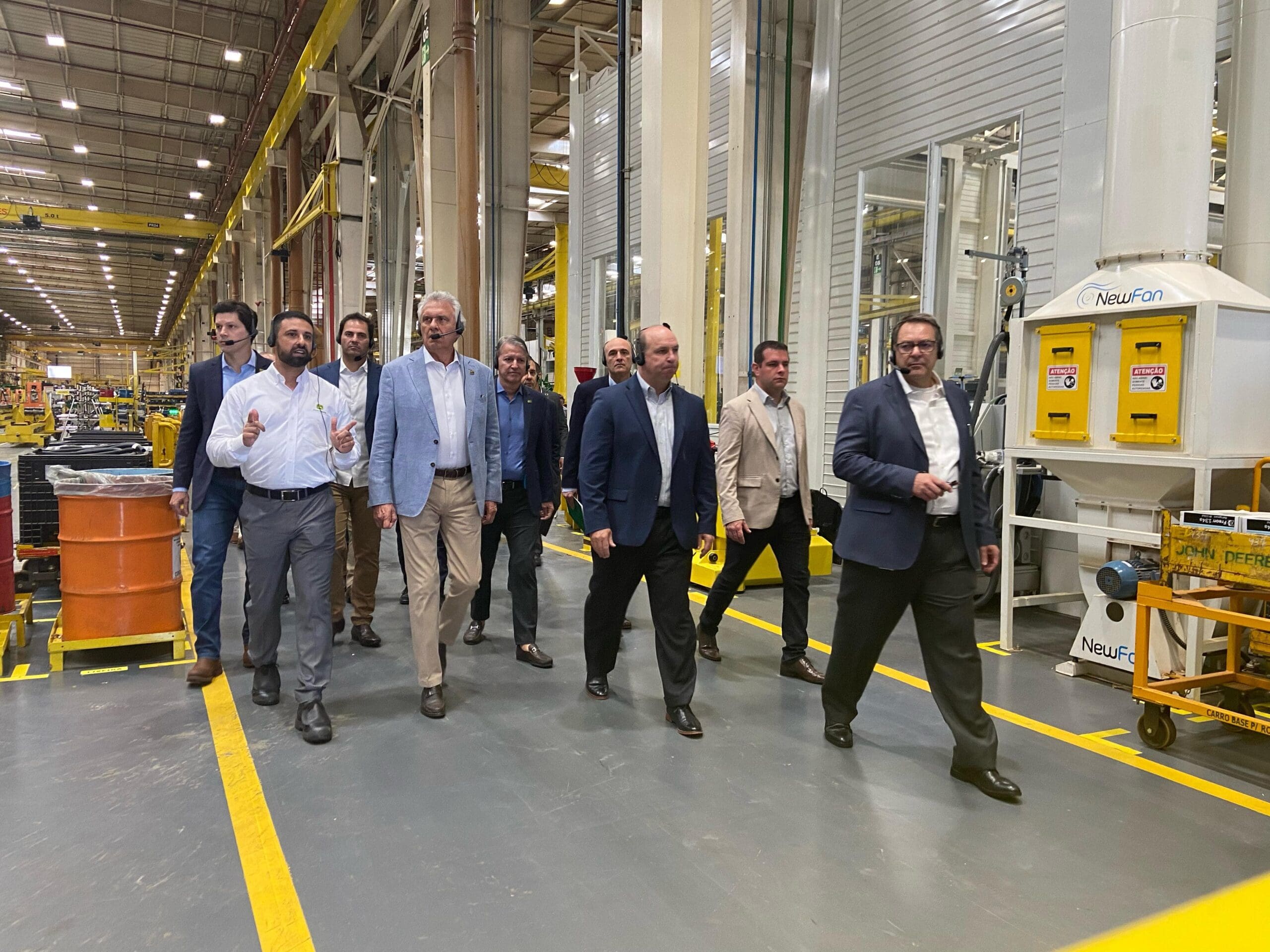 Caiado na John Deere