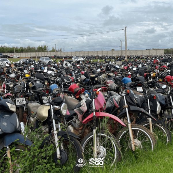 Detran vai leiloar quase 2 mil veículos ainda neste mês