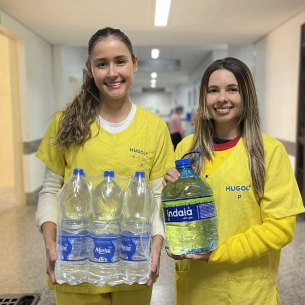 Hugol recebe doações para Rio Grande do Sul