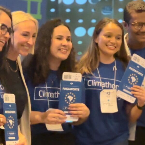 Equipe vencedora do Climathon