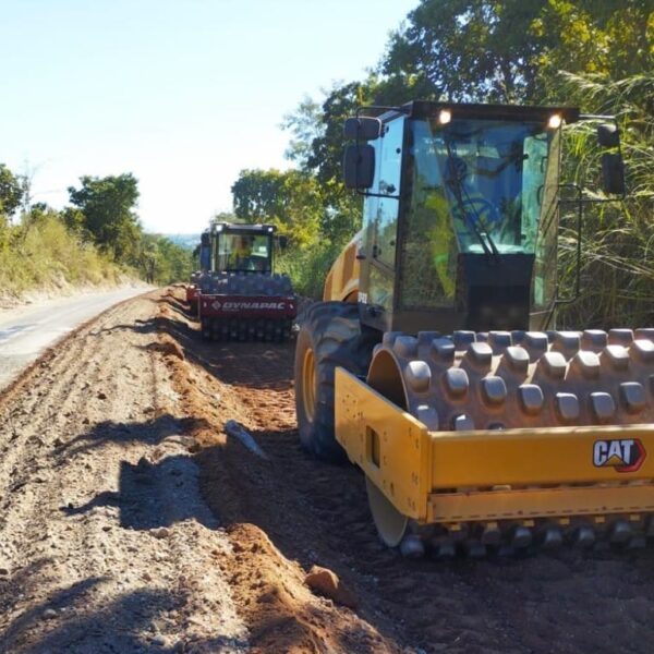 Restauração da GO-070 avança: asfalto novo melhora trafegabilidade