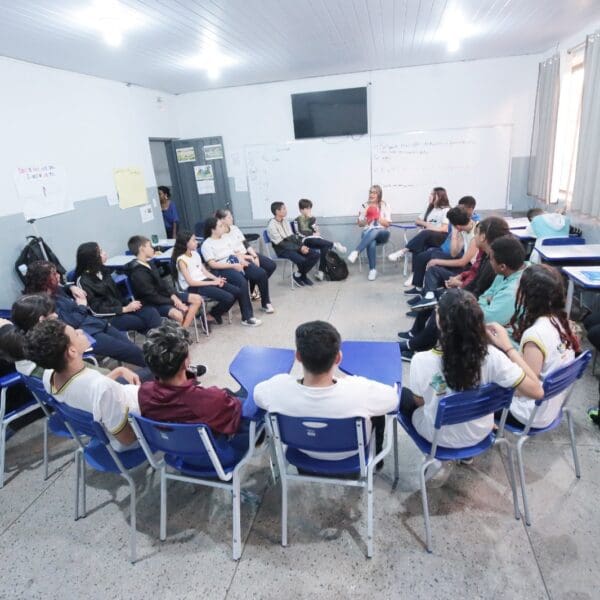 REUNIAO PROFESSORES E ALUNOS