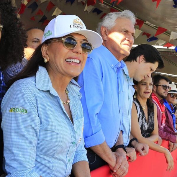 Caiado e Gracinha prestigiam Cavalhadas de Pirenópolis