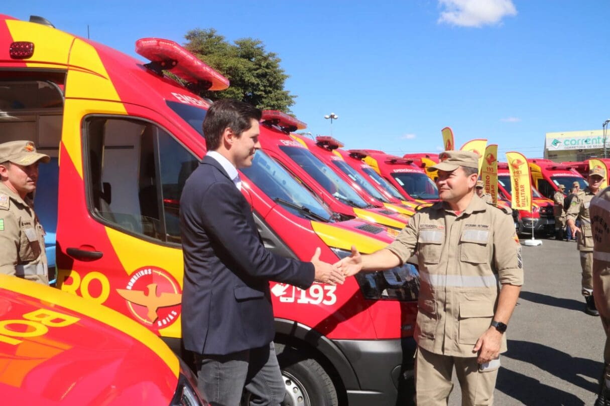 Corpo de Bombeiros tem 28 novas viaturas