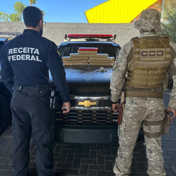 Apreensão de droga pela PMGO