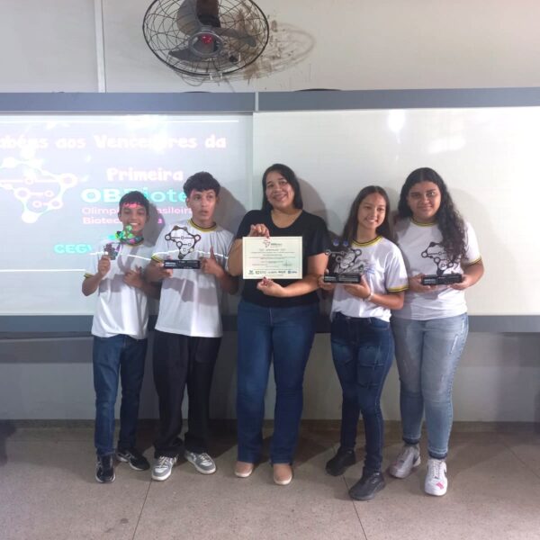 Estudantes goianos são premiados na 3ª Olimpíada Brasileira de Biotecnologia