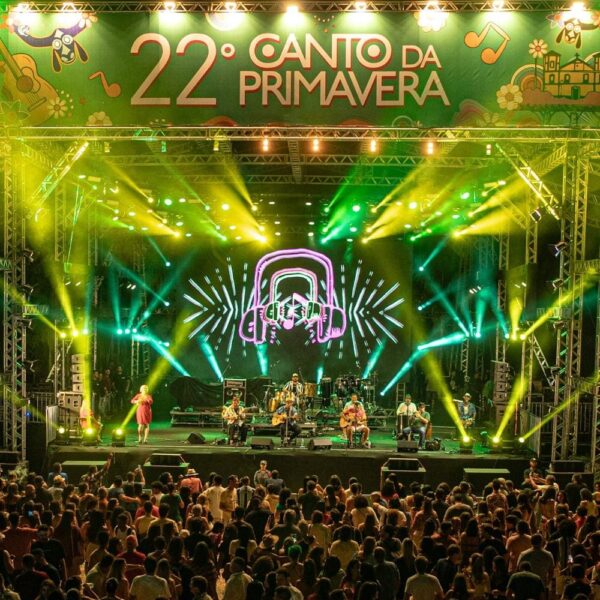 Público presente na edição 2023 do Canto da Primavera, em Pirenópolis