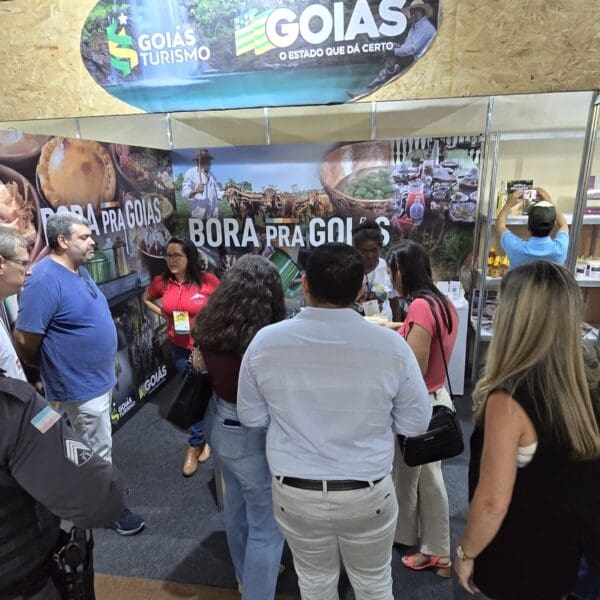 Estande da Goiás Turismo