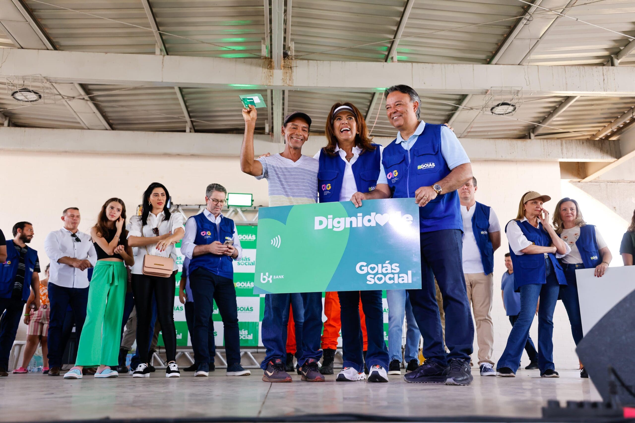 Goiás Social levou benefícios a Senador Canedo (Foto: Lucas Diener)