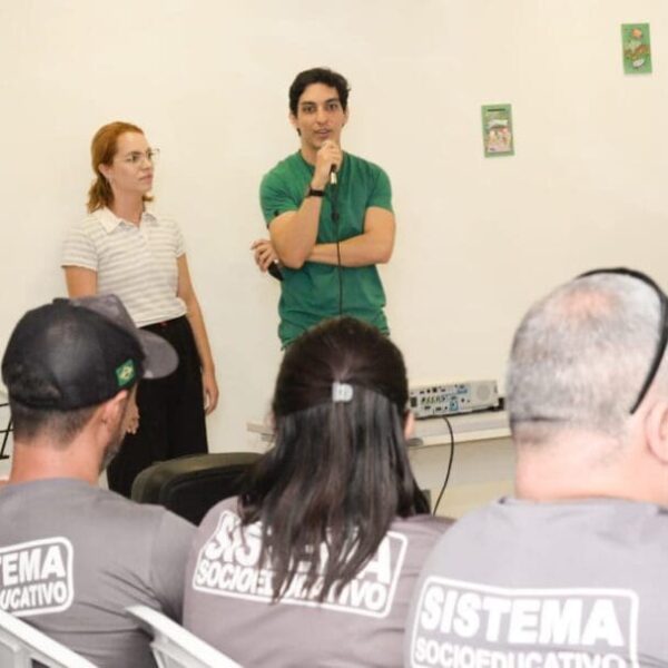 Servidores do Socioeducativo de Goiânia recebem palestras sobre saúde mental
