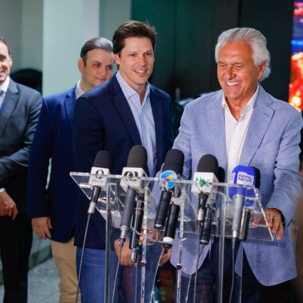 Caiado e Daniel Vilela anunciam leilão para nova gestão do Serra Dourada