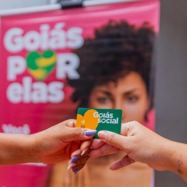 Cartão do Goiás por Elas