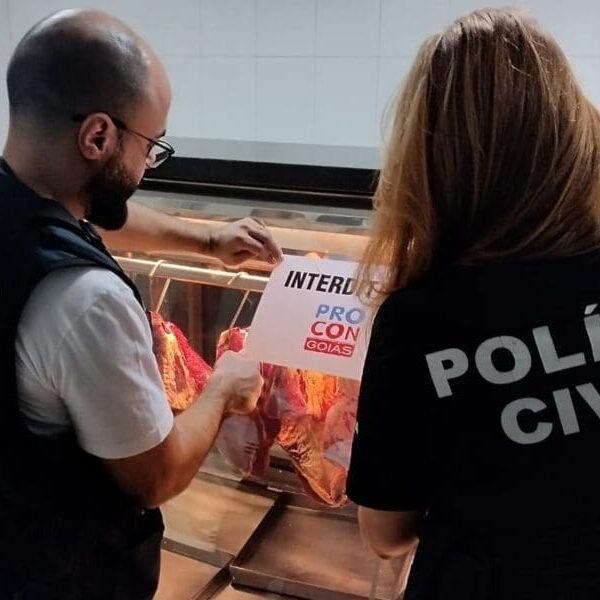 Procon, Agrodefesa e Decon interditam açougue por estoque irregular de carnes e outros produtos