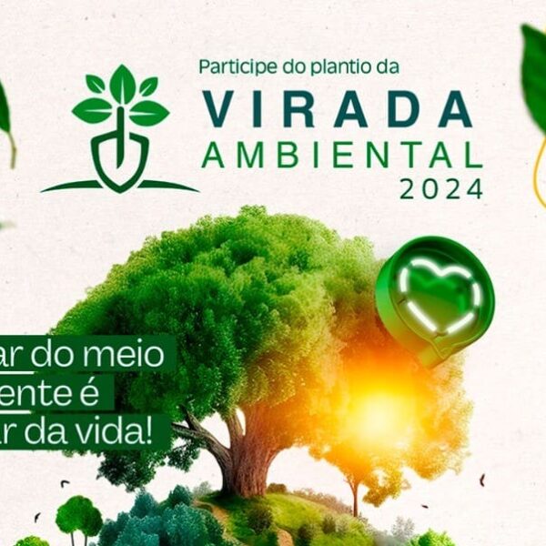 Emater realiza plantio simbólico da Virada Ambiental 2024