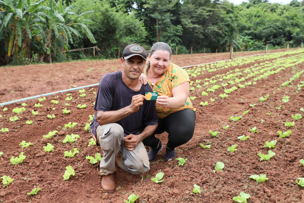 Família beneficiada pelo Agro é Social