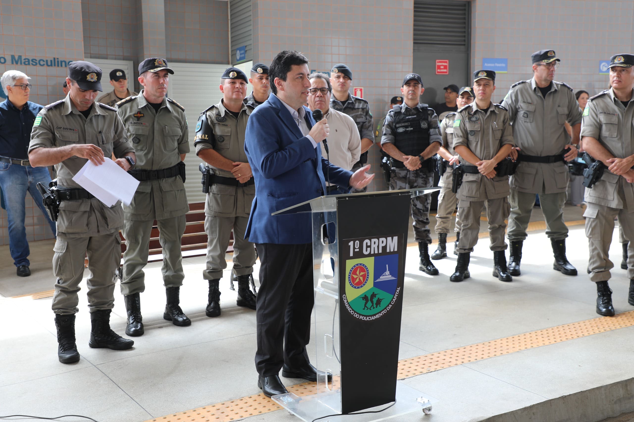 Lançamento da Operação Natal Seguro no Transporte Público