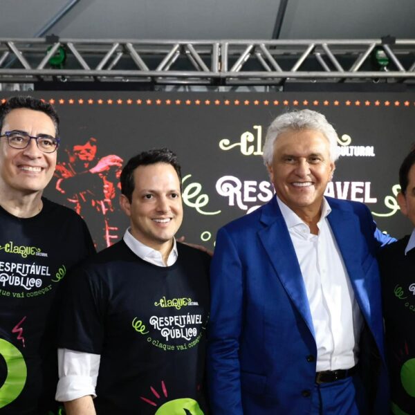 Caiado destaca investimento na cultura goiana no lançamento do Claque Cultural