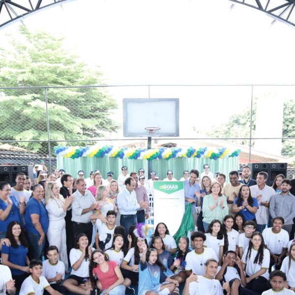 Governo inaugura reforma e ampliação do Colégio Estadual Dário Sampaio de Paiva, em Araguapaz