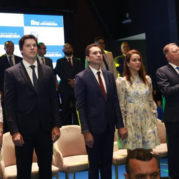 Daniel Vilela participa da posse do novo prefeito de Aparecida