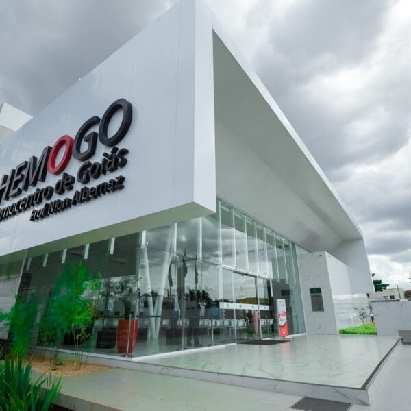 Fachada do Hemocentro