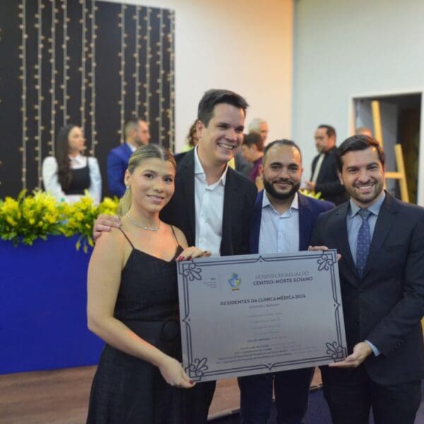 Formandos de residência médica do HCN