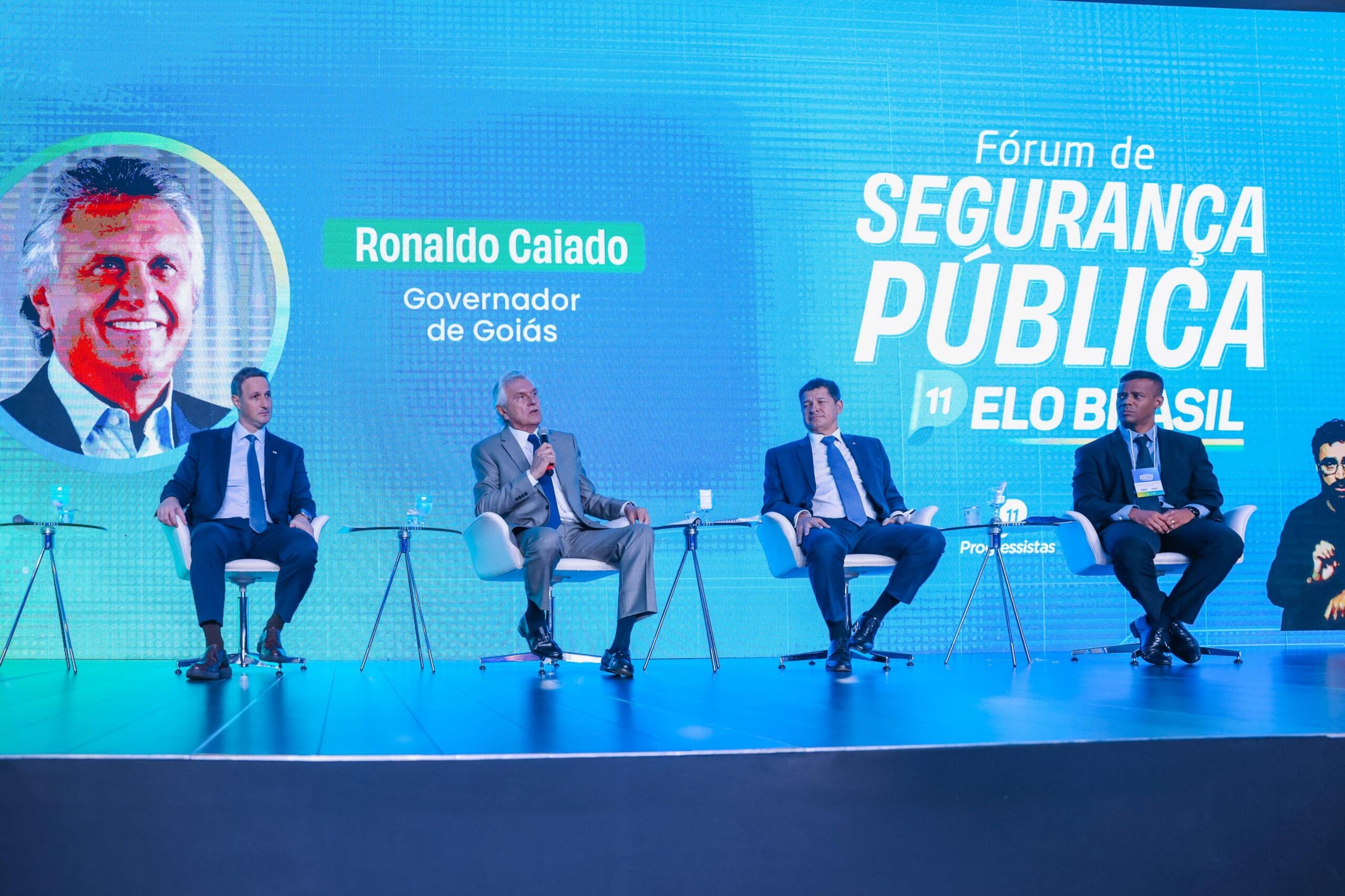 “A falta de autoridade abre caminho para o crime”, afirma Caiado