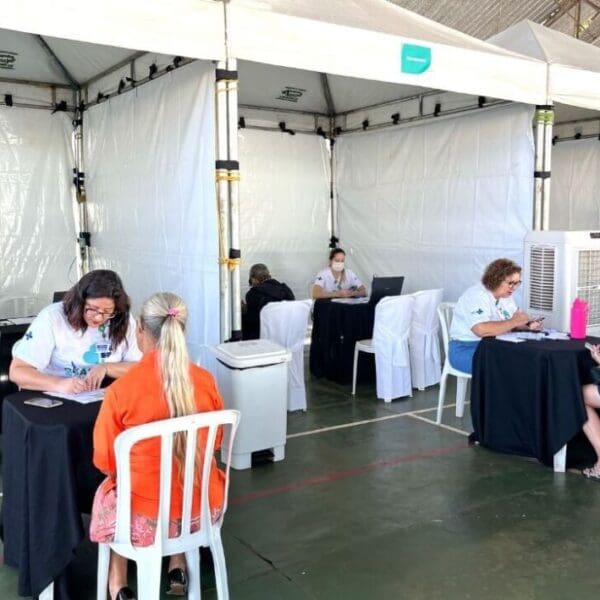 Atendimento no CeapSol de Portas Abertas