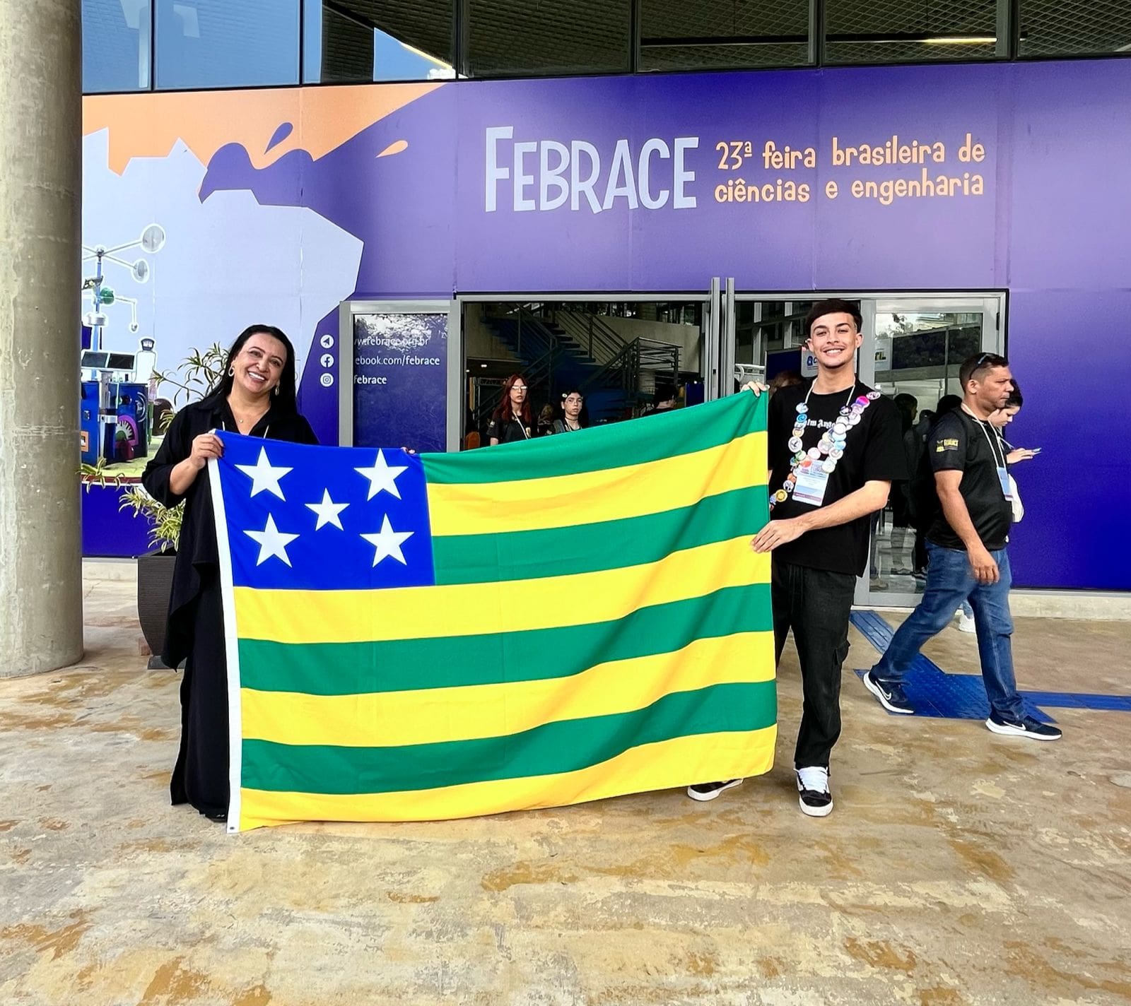 Goianos ganham espaço na Feira Brasileira de Ciências e Engenharia