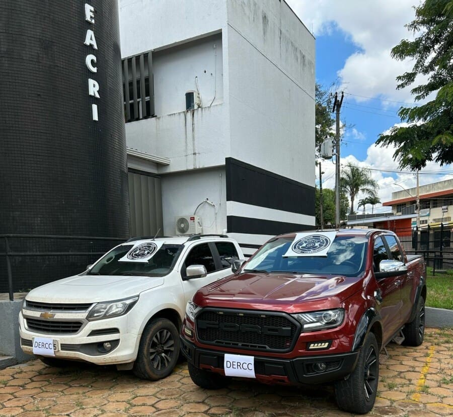 Operação Linha Cruzada prende suspeitos e apreende caminhonetes